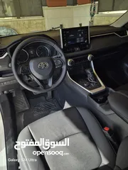 16 تويوتا راف فور 2021 فل اعلى صنف فحص كامل مع فتحه بحالة الشركه