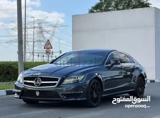  1 مرسيدس بنز cls63 2014 وارد كندا بدون حوادث ماشي 220 الف صبغ وكالة