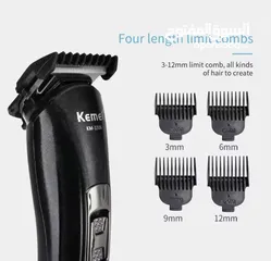  3 ماكينة حلاقة من الماركة الشهيرة والعالمية KEMEI الرجالية 3En1 ثلاثة في واحد نعم KM-1506