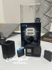  3 GoPro8 with additional battery …