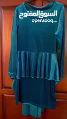  5 فساتين سهره قصيره وطويله بحاله الوكاله استعمال مره وحده فقط