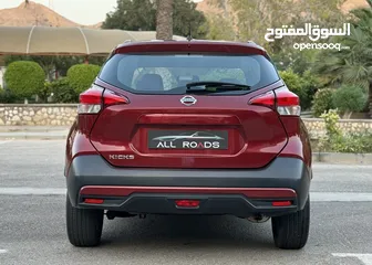  4 Nissan Kicks 2019 Gcc Oman low km