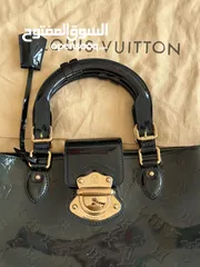  1 Louis Vuitton Amarante Monogram Vernis شنطة يد من لويس فيتون اصلية Avenue Bag -Original