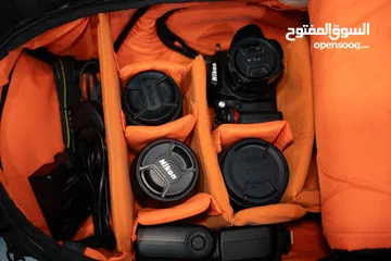  20 Nikon d7000 full gear body+4lenses+flash+ bag (exellent condition) price discount for fast sell