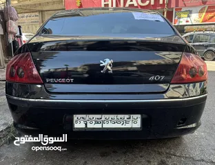  3 بيجو 407. موديل 2008