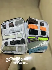  6 لسرعه البيع قابل للتفاوض  ساعه GTab FT8 pro 2 gen بشاشه امولد مع 12 اسور للساعه و شنطه و 2 حمايه