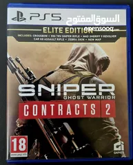  3 سيديات بلايستيشن 5 بحالة الوكالة حرفيا  العاب ممتازة  ghost النسخة الذهبية ps5 ا لسعر 22دينار  snipe