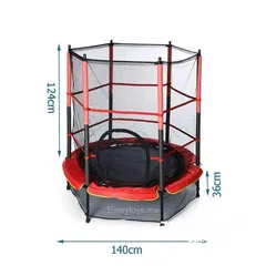  6 trampolie 1.4m