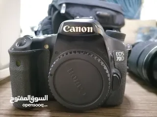  6 كاميرا كانون Canon 70 d للبيع