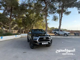  6 تويوتا هايلوكس 2021 فحص كامل فل عدا الجير للبيع