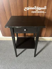  2 Black Ikea table