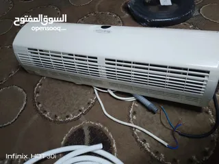  1 مكيف فريجيدير طن ونص غازو محبوس بحاله الوكاله اشتري وركب وبرابيشوا معاه 3 متر كت