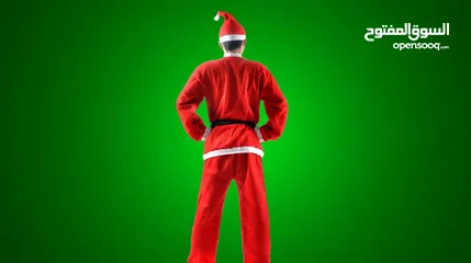  9 طقم  سانتا كلوز (بابا نويل) فاخر مستورد Santa Claus Christmas clothes