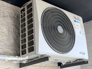  6 مكيف موسكو 2 طن بحالة ممتازة فل انفرتير