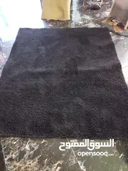 13 سجاد شاغي تقيل كتير الاصلي تنتين وحده لون اسود وحده لون عسلي وتخت اطفال خشب بلوط تقيل