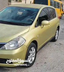  3 نيسان تيدا NISSAN TIIDA موديل 2008 متور 1800cc راكب جديد  جير عادي