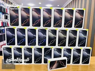  16 Iphone 16 Pro Max // ايفون 16 برو ماكس جديد كفالة الشرق الاوسط جميع الالوان  افضل سعر