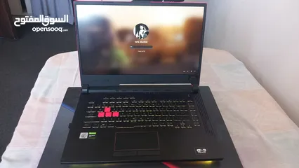  11 لابتوب الألعاب ASUS ROG Strix G15 G512LI (بحالة ممتازة)