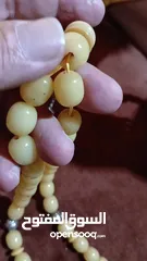  10 سبحه مسبحه مسباح   مسكي الماني انتيك  انتيك قديم جدا  رائحه عبق الزمان عطاب قوي