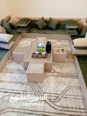  4 مجالس عربي غير مستعمل للبيع خمس فرشات