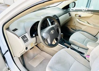  8 A Clean And Well Maintained TOYOTA COROLLA 2008 White GCC 1.6 ENGINE