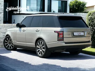  7 AED 1,930 PM  RANGE ROVER VOUGE SE  5.0SC V8  GCC  LUXURIOUS CABIN  0% DOWNPAYMENT