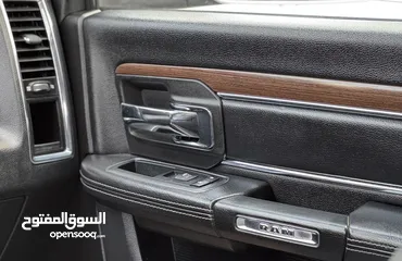  14 دودج رام ديزل لارمي دبل كابين شاصي قصير ماتور مسكر من بلاده توب التوب نظافة
