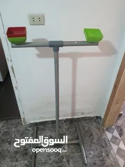  4 ستاند ببغاء مواسير بلاستيك