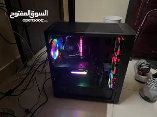  1 كمبيتور جيمينج ryzen 5 4650g و rx 6800xt بسعر حرق ولا مشكلة باداء ال 3080 وعليه ويندوز 11 مفعل