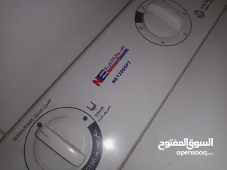  3 غسالة ناشونال الكتريك حوضين سعة 7كيلو