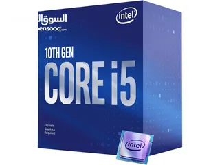  4 SPU CORE i5 intel 12400f معالج اي فايف جيل الثاني عشر  يأتي بدقة تصنيع 14 نانومتر وبمعمارية 64 بت