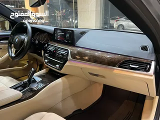  17 BMW 530i 2017 وارد شركه ابو خضر مالك اول فحص كامل بحاله الوكاله