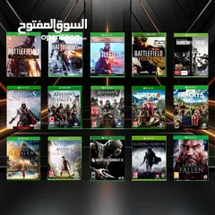  4 Xbox series & one Game Cd’s أقراص ألعاب إكس بوكس سيريس & ون