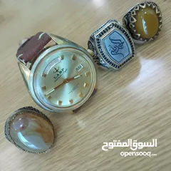  24 خواتم فضه ستاتي مطعمه بالاحجار