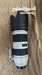  1 عدستين للبيع كانون 70-200 و توكينا وايد 11-16 استعمل خفيف للكانون