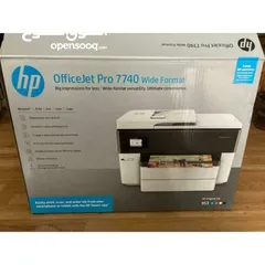  1 طابعه hp officejet pro 7740