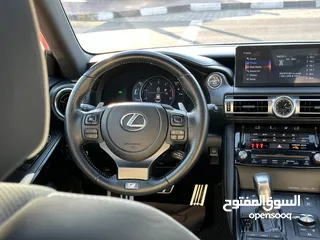  8 كلين تايتل بدون حوادث2021LEXUS IS300 F-SPORT