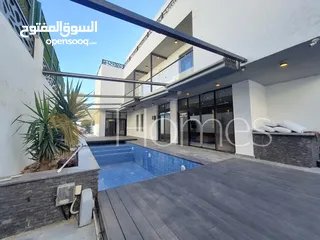  9 فيلا مفروشة مع مسبح للبيع في طريق المطار مساحة بناء 450م