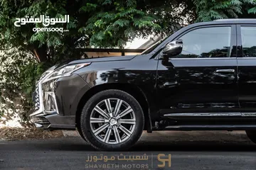  21 Lexus Lx570 2017 بحالة ممتازة جدا