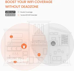  7 موسع انترنت شبكات انترنت وايرلس تيندا  Tenda A18 Extender For internet connection