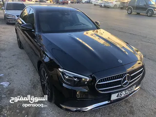  7 مرسيدس بنز E200 موديل 2021 مايلد هايبرد مالك واحد من الشركة للبيع