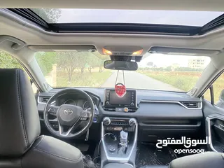  5 تويوتا راف فور هايبرد 2021 جمرك جديد