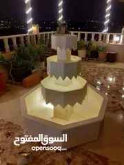  27 سناسل وديكورات حجر نوافير وشلالات العنوان المفرق