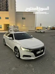  2 Honda accord 2018 خليجي فل اوبشن بحالة الوكالة