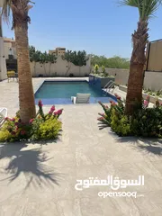  29 فيلا من 3 طوابق منفصلين تشطيبات فاخره وإطلاله رائعه على البحر الميت  Splendid villa with pool