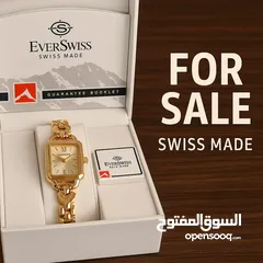  6 ساعتين ستاتي للبيع الاولى jovial الاصلية الثانية ever swiss الاصلية