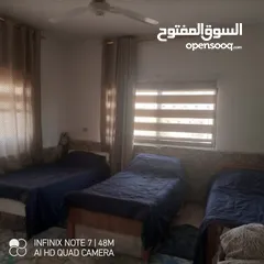  8 منزل بيت شقة مستقل للبيع مع حديقة وكراج وشرفة الزرقاء ضاحية البستان