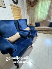  1 طقم كنب جلوس اثاث جلوس