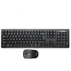  4 lenovo 100 wireless combo keyboard and mouse  كيت كيبورد وماوس وايرلس  من لينوفو