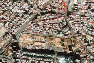  4 قطعة ارض تجاري للبيع في العبدلي موقع مميزعلى ثلاث شوارع وقريبة من المستشفى الاسلامي